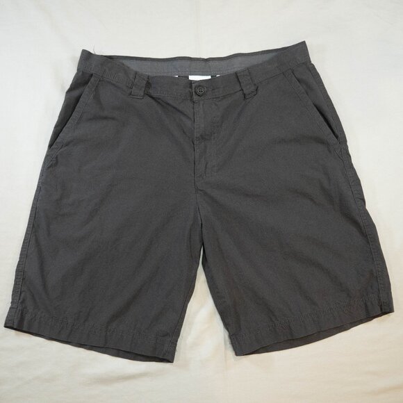COLUMBIA GRAY SHORTS MENS 34 - Picture 1 of 4